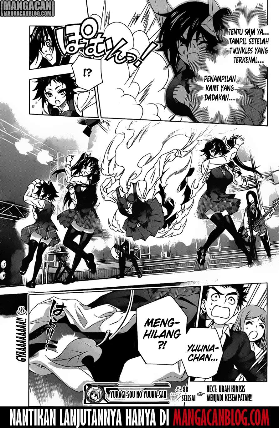 Yuragi-sou no Yuuna-san Chapter 88 Gambar 19