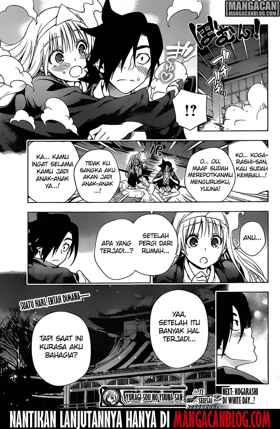 Yuragi-sou no Yuuna-san Chapter 72 Gambar 20