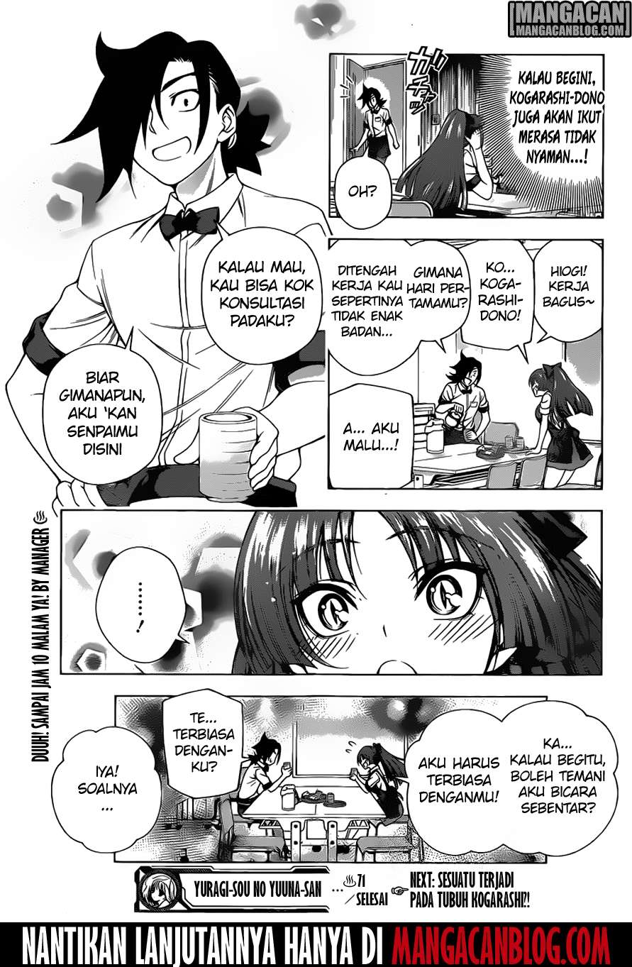 Yuragi-sou no Yuuna-san Chapter 71 Gambar 19