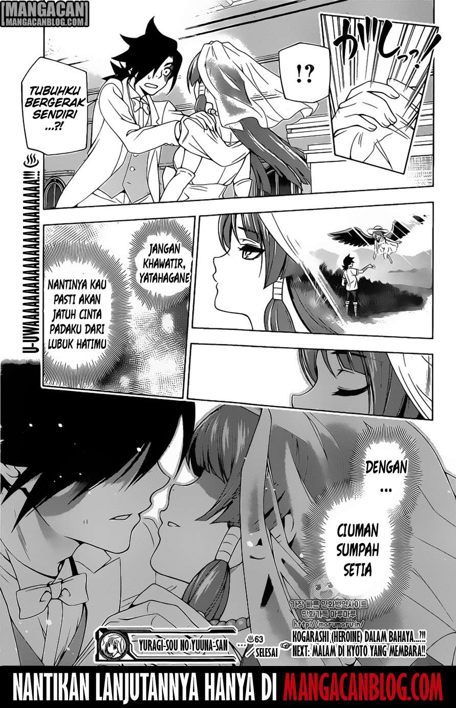 Yuragi-sou no Yuuna-san Chapter 63 Gambar 24