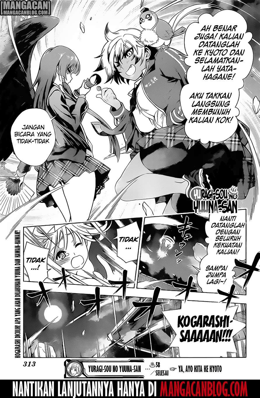 Yuragi-sou no Yuuna-san Chapter 58 Gambar 20