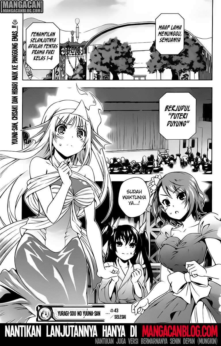Yuragi-sou no Yuuna-san Chapter 43 Gambar 20