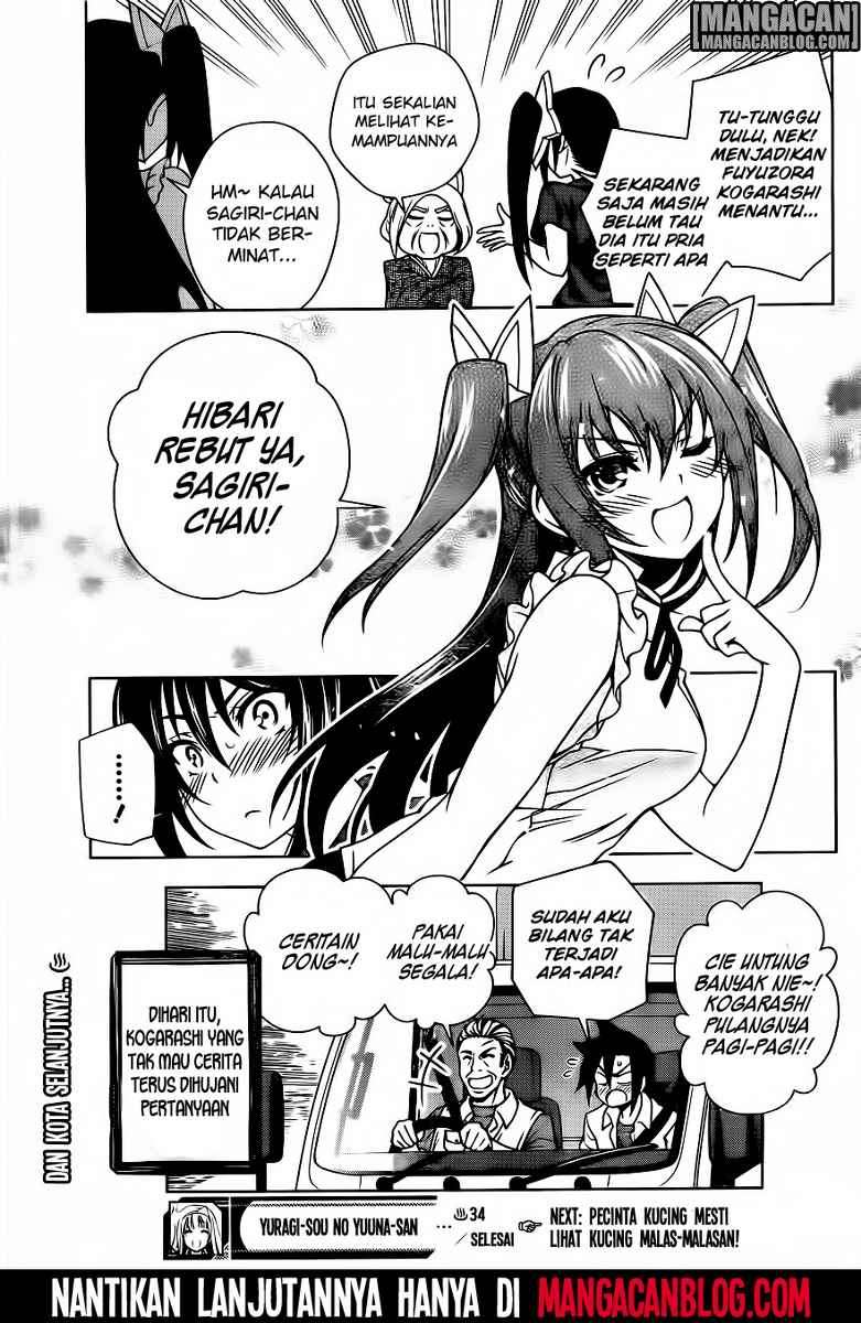 Yuragi-sou no Yuuna-san Chapter 34 Gambar 19