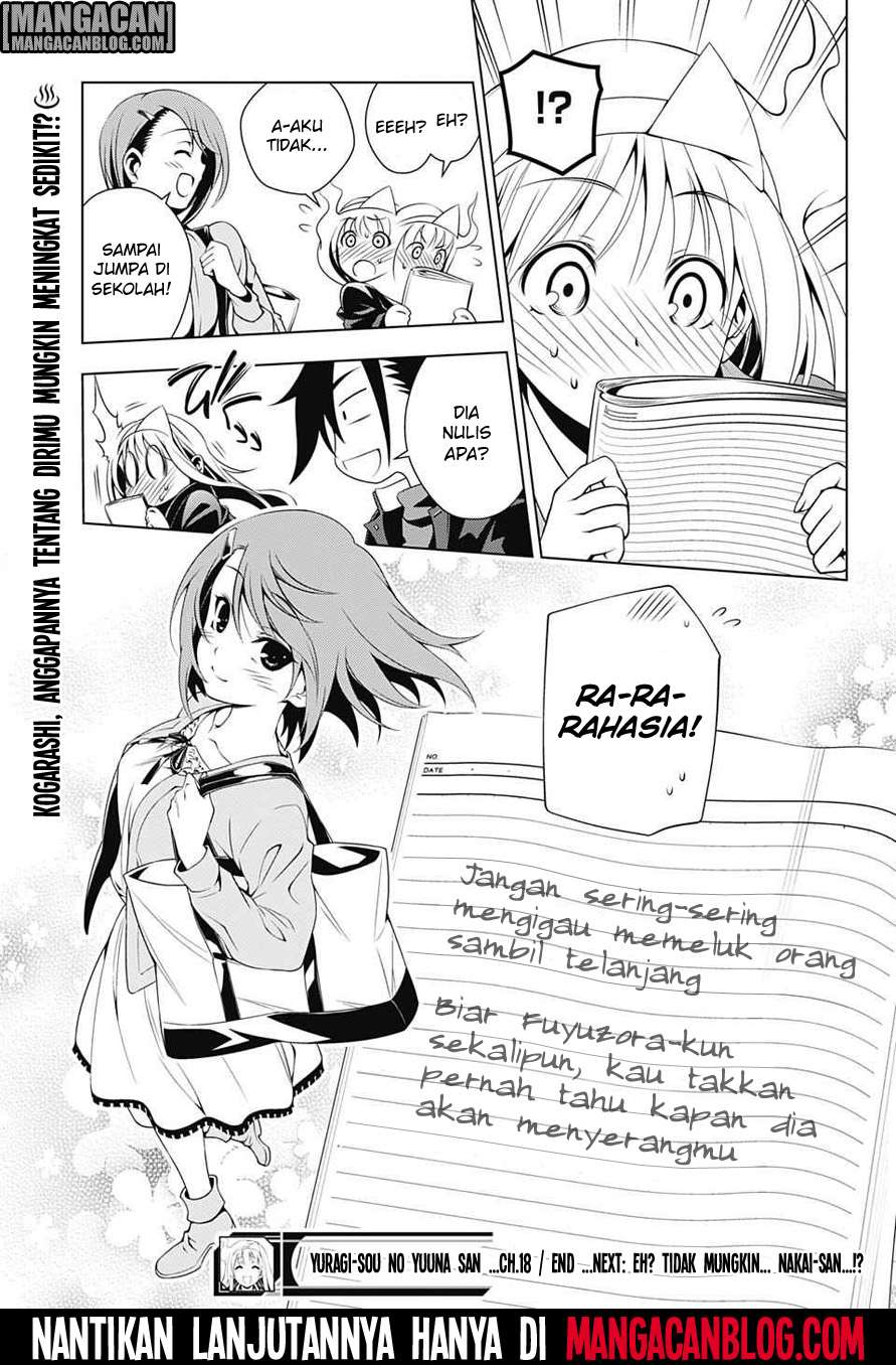 Yuragi-sou no Yuuna-san Chapter 18 Gambar 22
