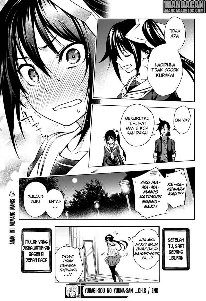 Yuragi-sou no Yuuna-san Chapter 8 Gambar 19