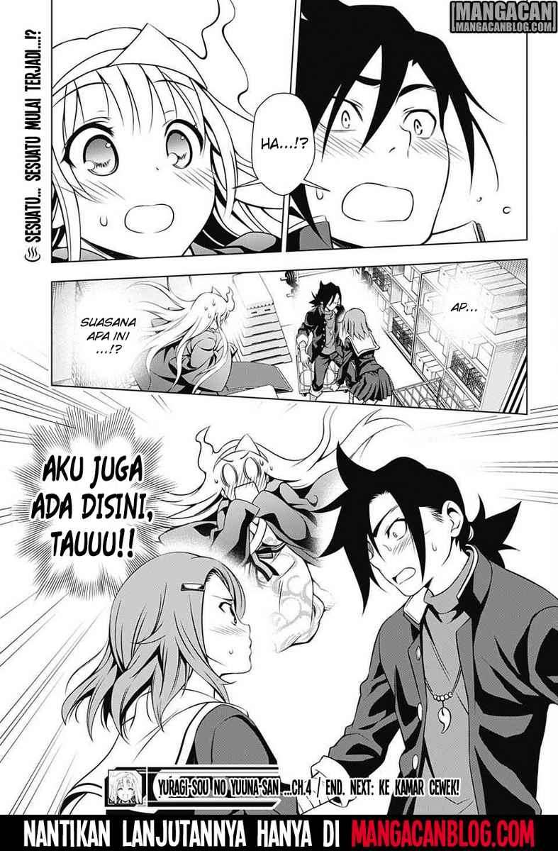 Yuragi-sou no Yuuna-san Chapter 4 Gambar 19