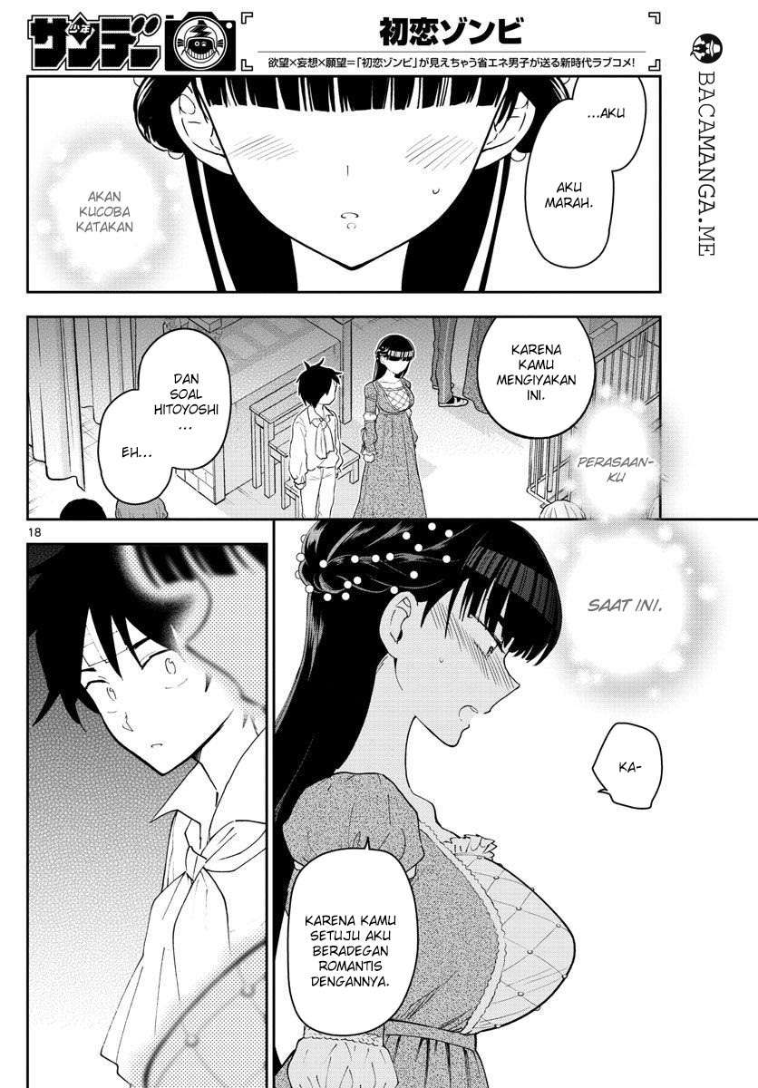 Hatsukoi Zombie Chapter 86 Gambar 18