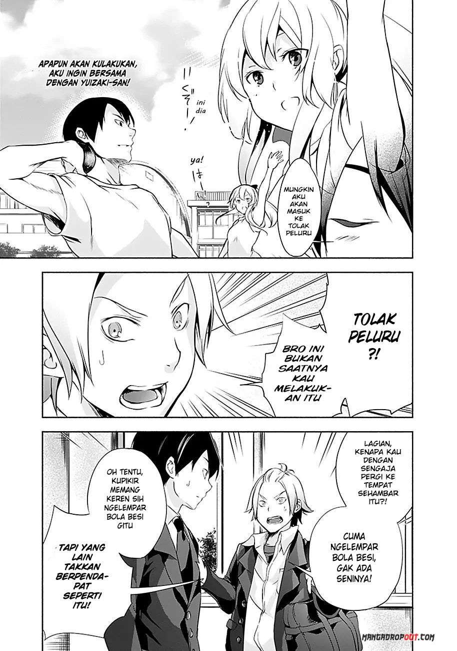 Yuizaki-san wa Nageru! Chapter 9 Gambar 4