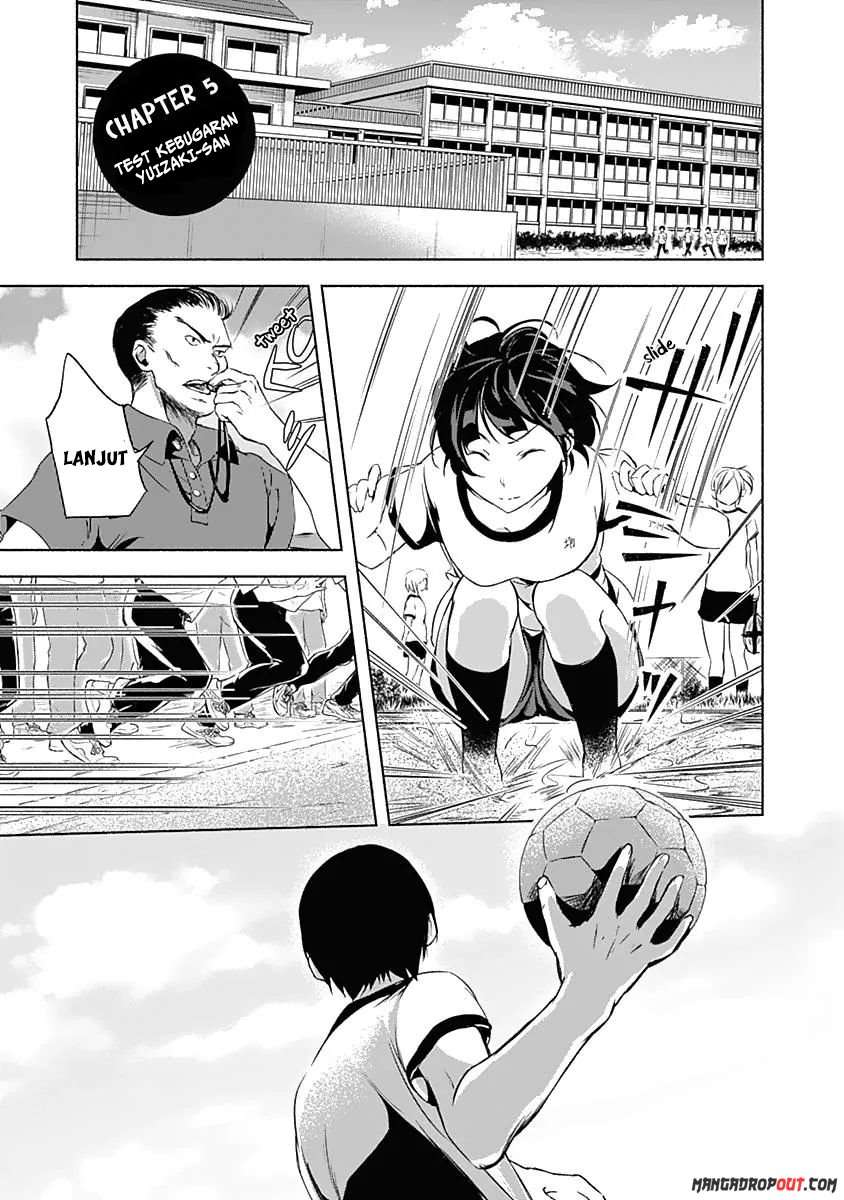 Yuizaki-san wa Nageru! Chapter 5 Gambar 3