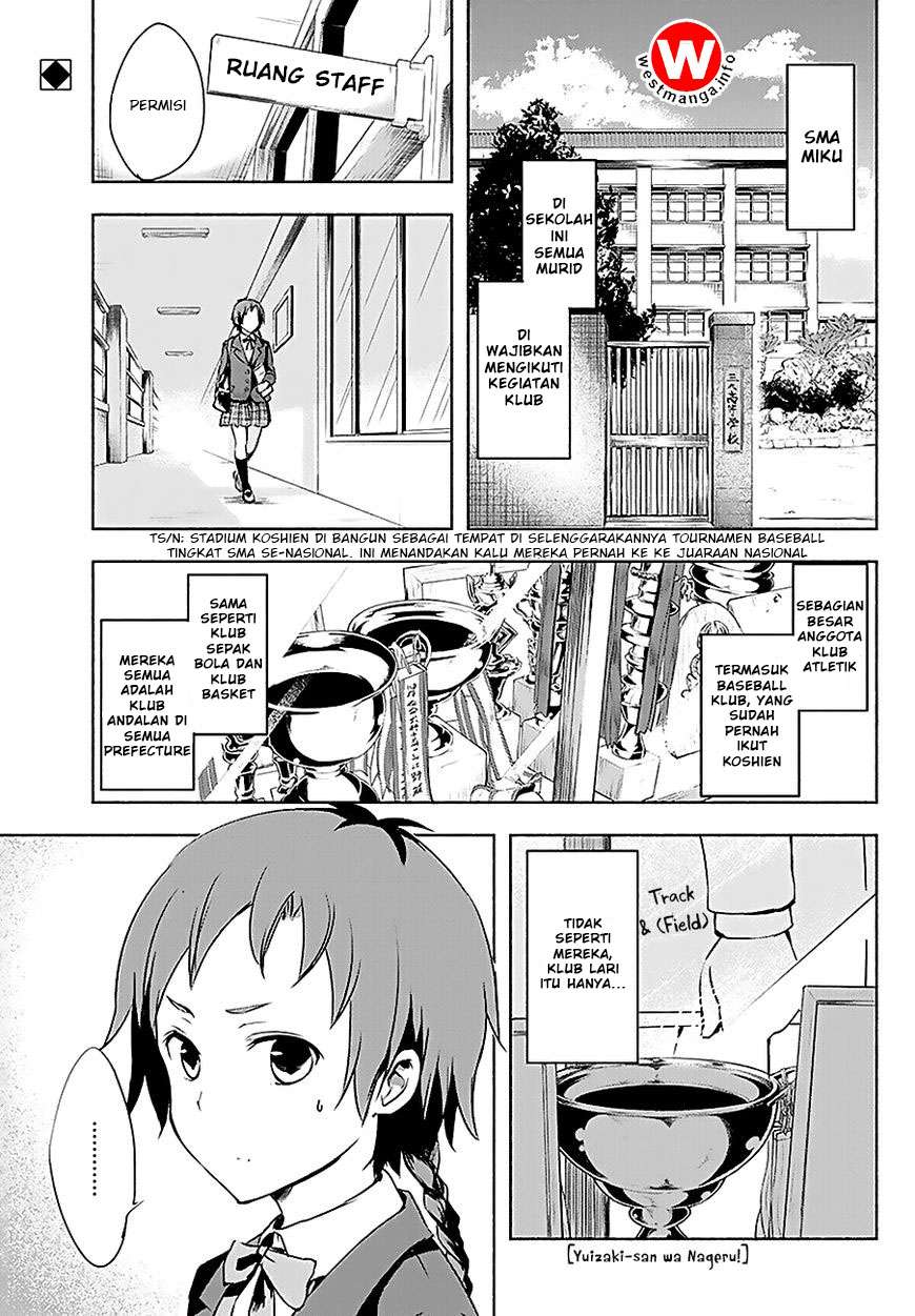 Baca  Yuizaki-san wa Nageru! Chapter 3 Gambar 2