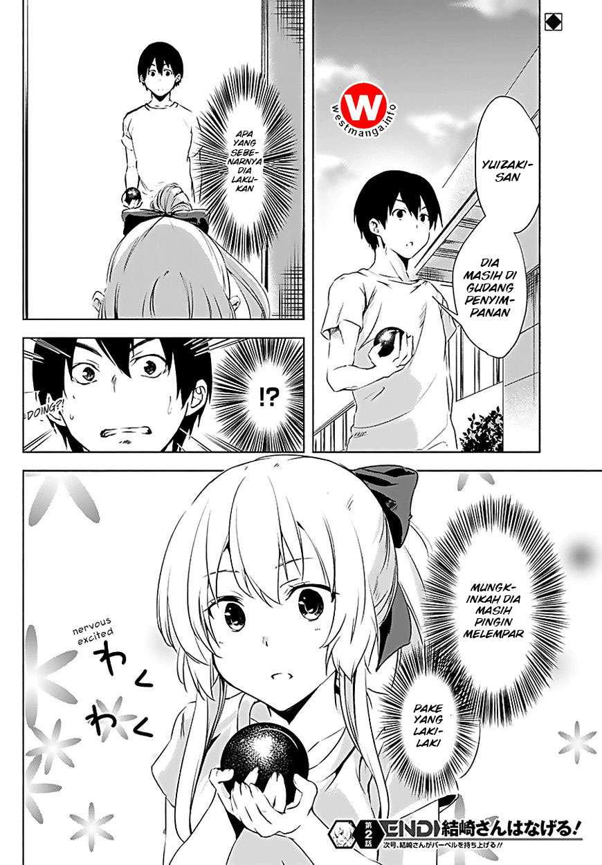 Yuizaki-san wa Nageru! Chapter 2 Gambar 14