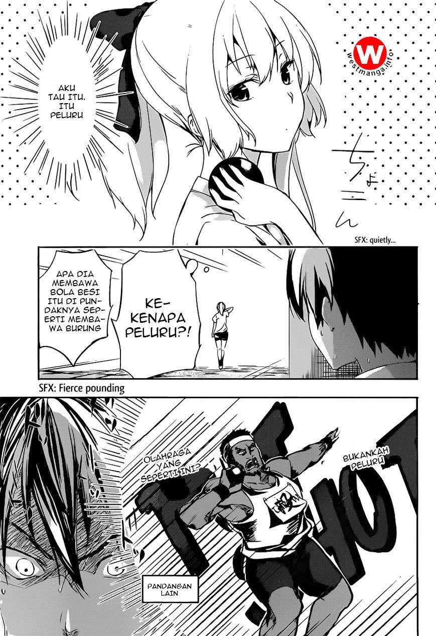 Yuizaki-san wa Nageru! Chapter 1 Gambar 14