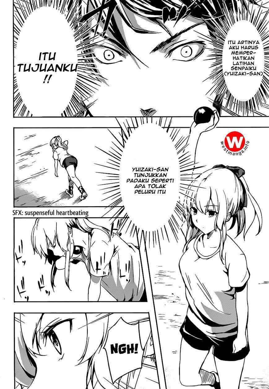 Yuizaki-san wa Nageru! Chapter 1 Gambar 17
