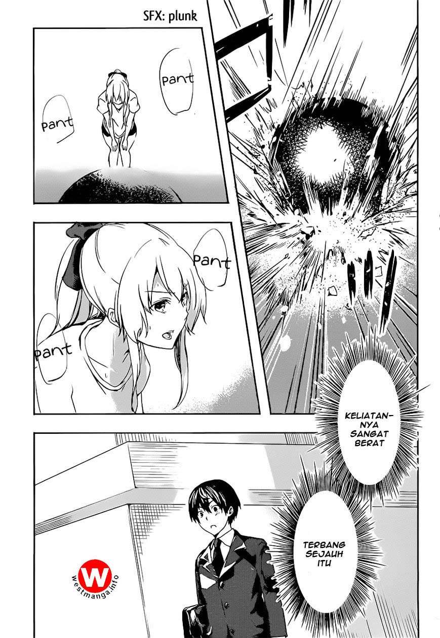 Yuizaki-san wa Nageru! Chapter 1 Gambar 20