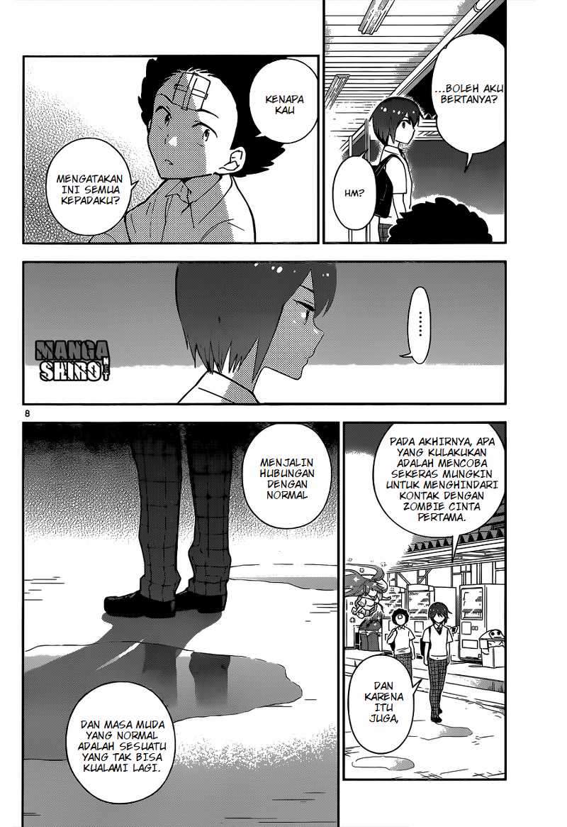 Hatsukoi Zombie Chapter 24 Gambar 9