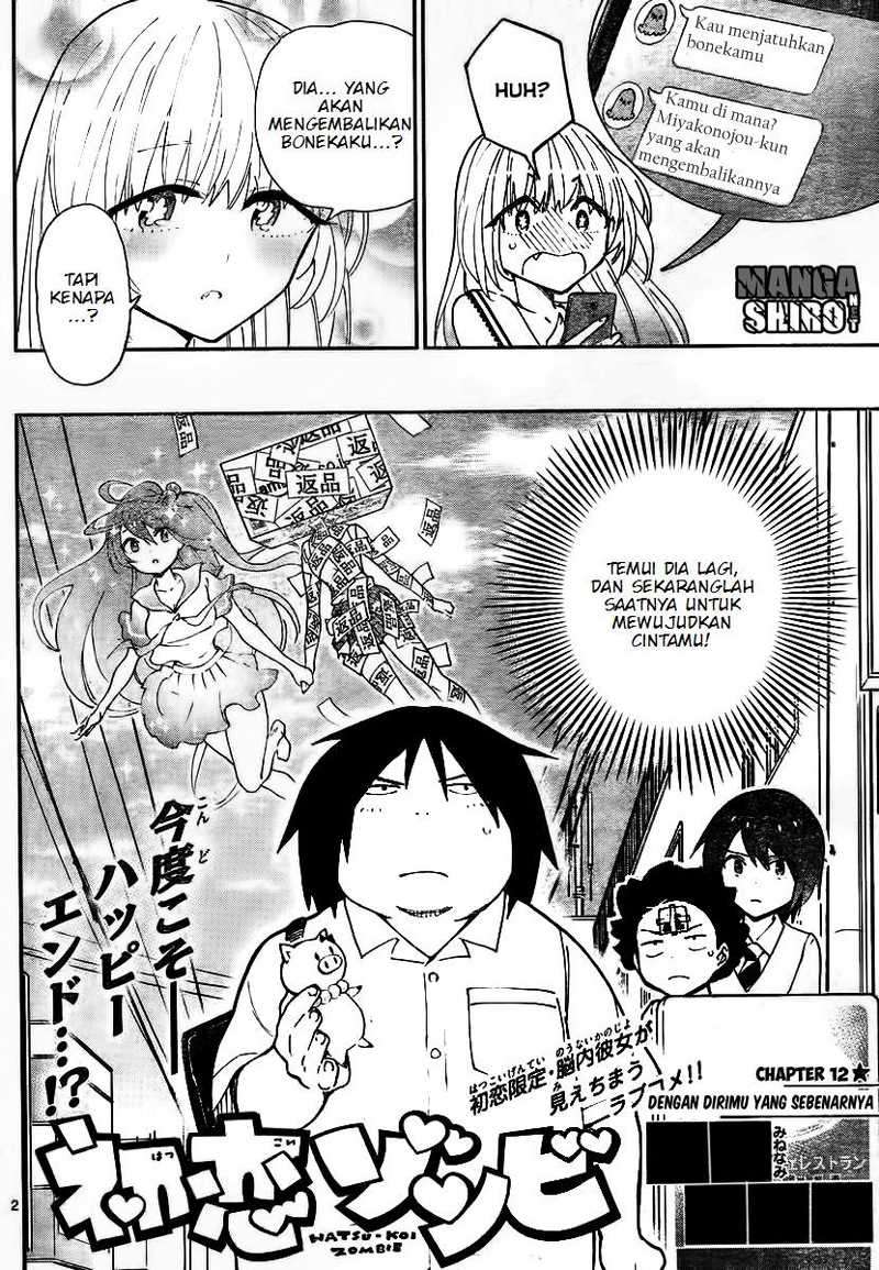 Hatsukoi Zombie Chapter 12 Gambar 3