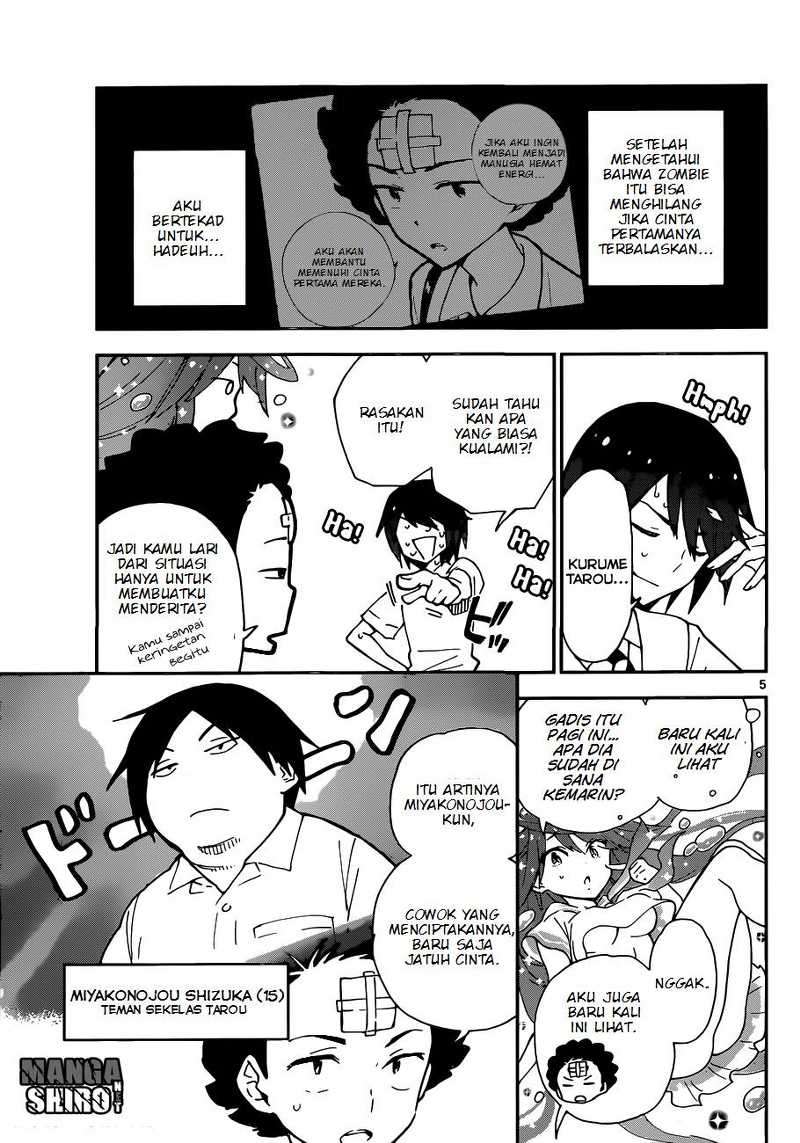 Hatsukoi Zombie Chapter 9 Gambar 6