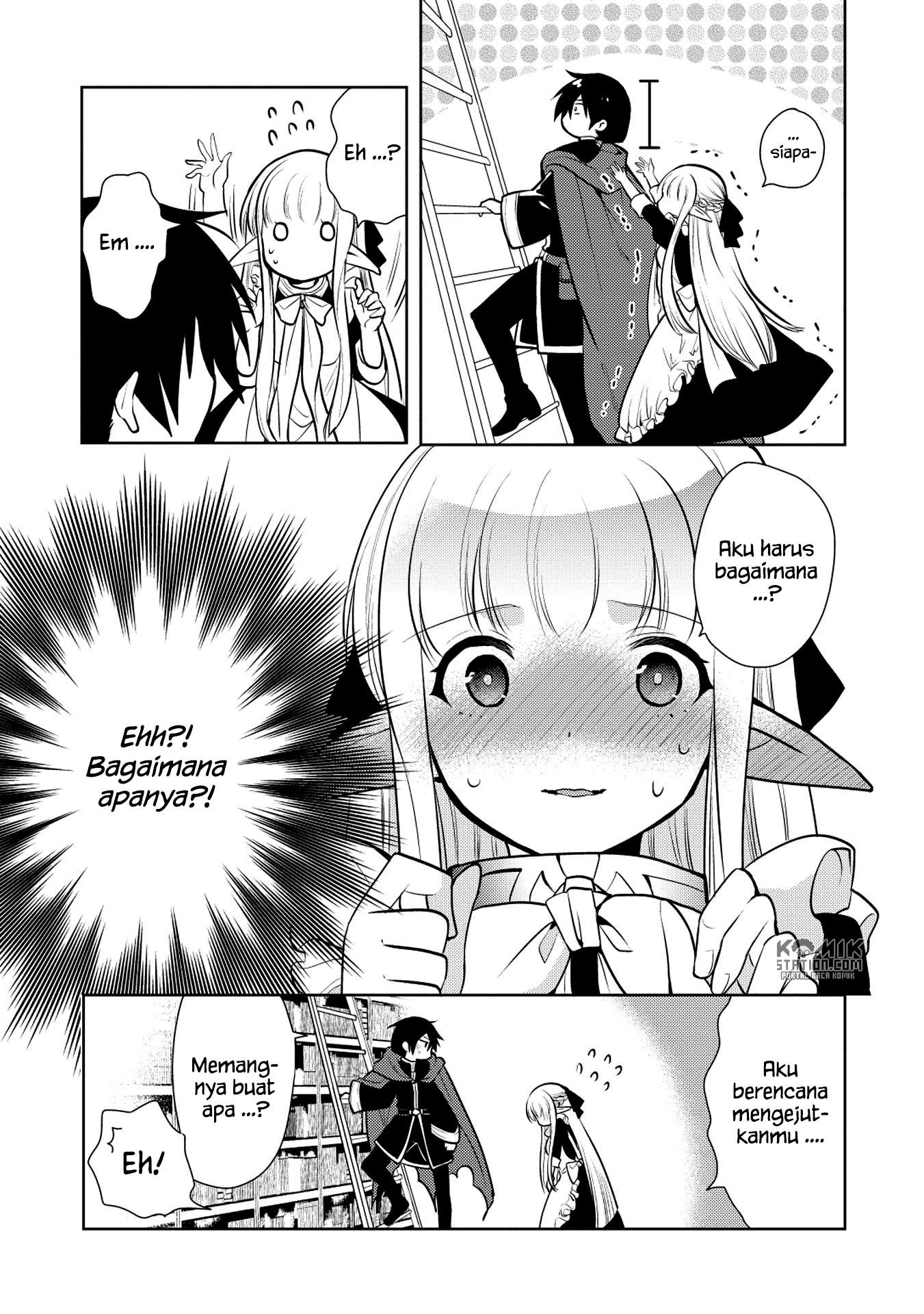 Maou no Ore ga Dorei Elf wo Yome ni Shitanda ga, Dou Medereba Ii? Chapter 14 Gambar 4
