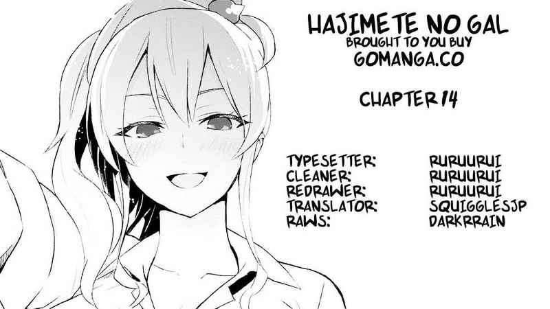 Baca  Hajimete no Gal Chapter 14 Gambar 2