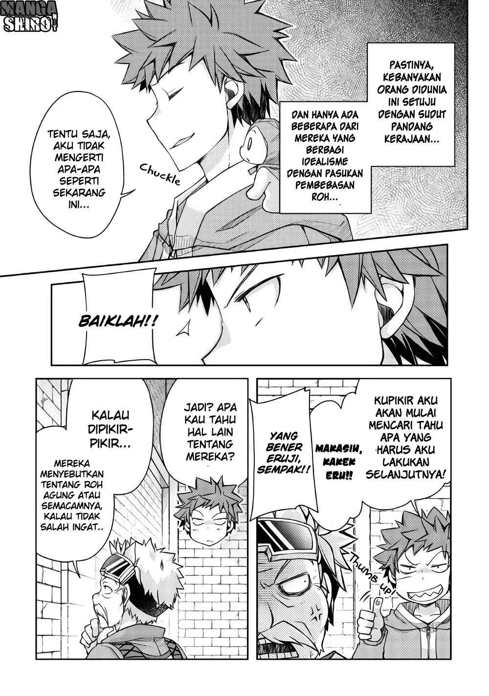 Yankee wa Isekai de Seirei ni Aisaremasu Chapter 16 Gambar 13