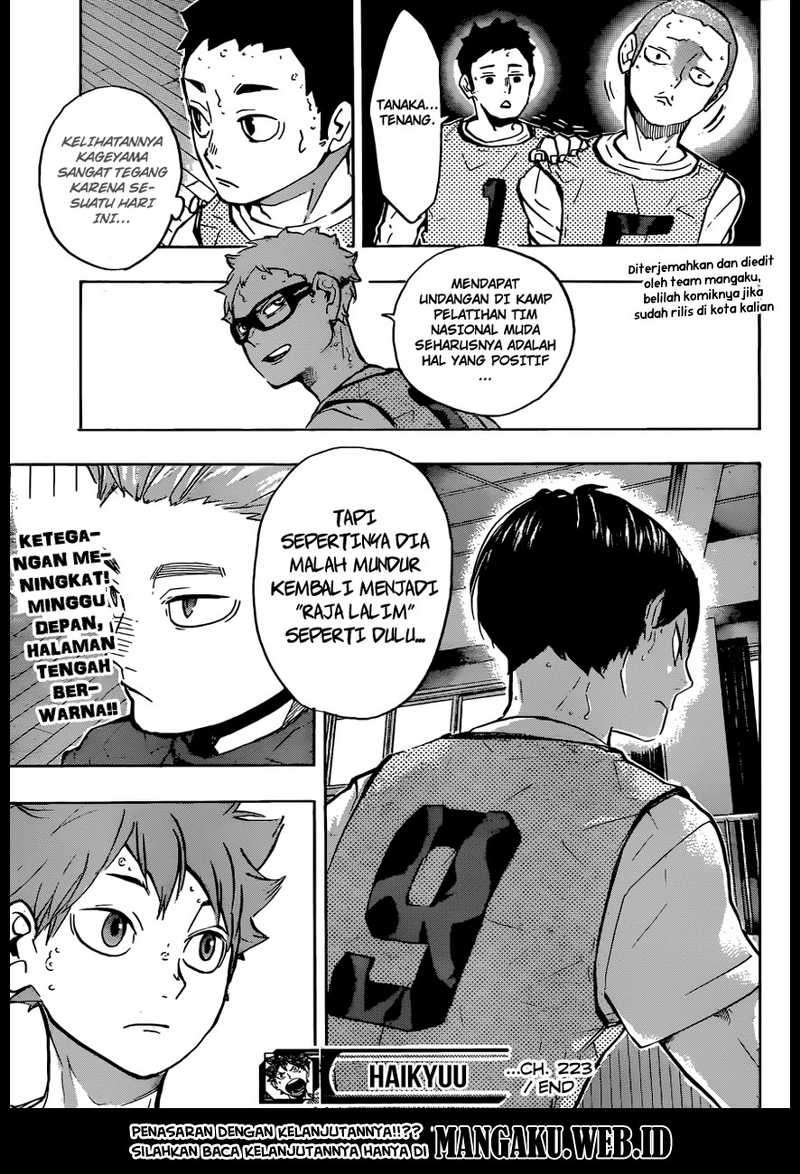 Haikyuu!! Chapter 223 20