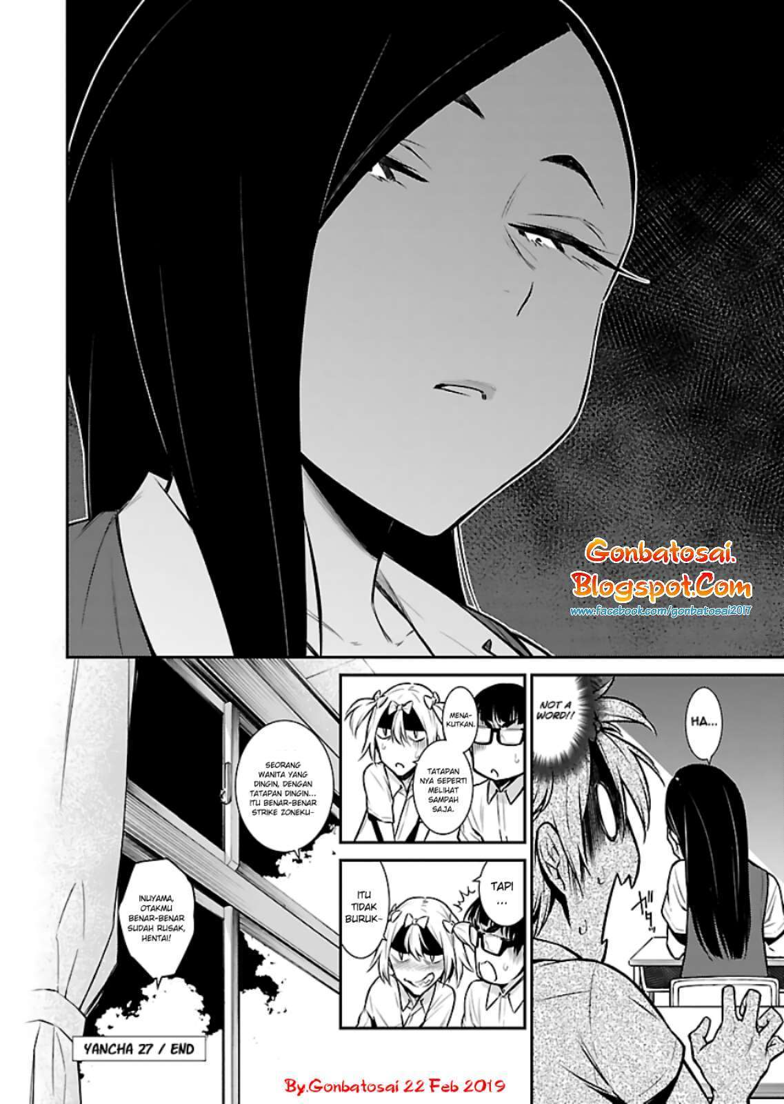 Yancha Gal no Anjou-san Chapter 27 Gambar 15