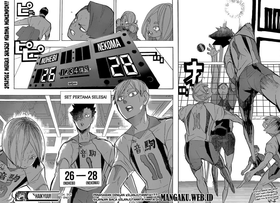 Haikyuu!! Chapter 201 18