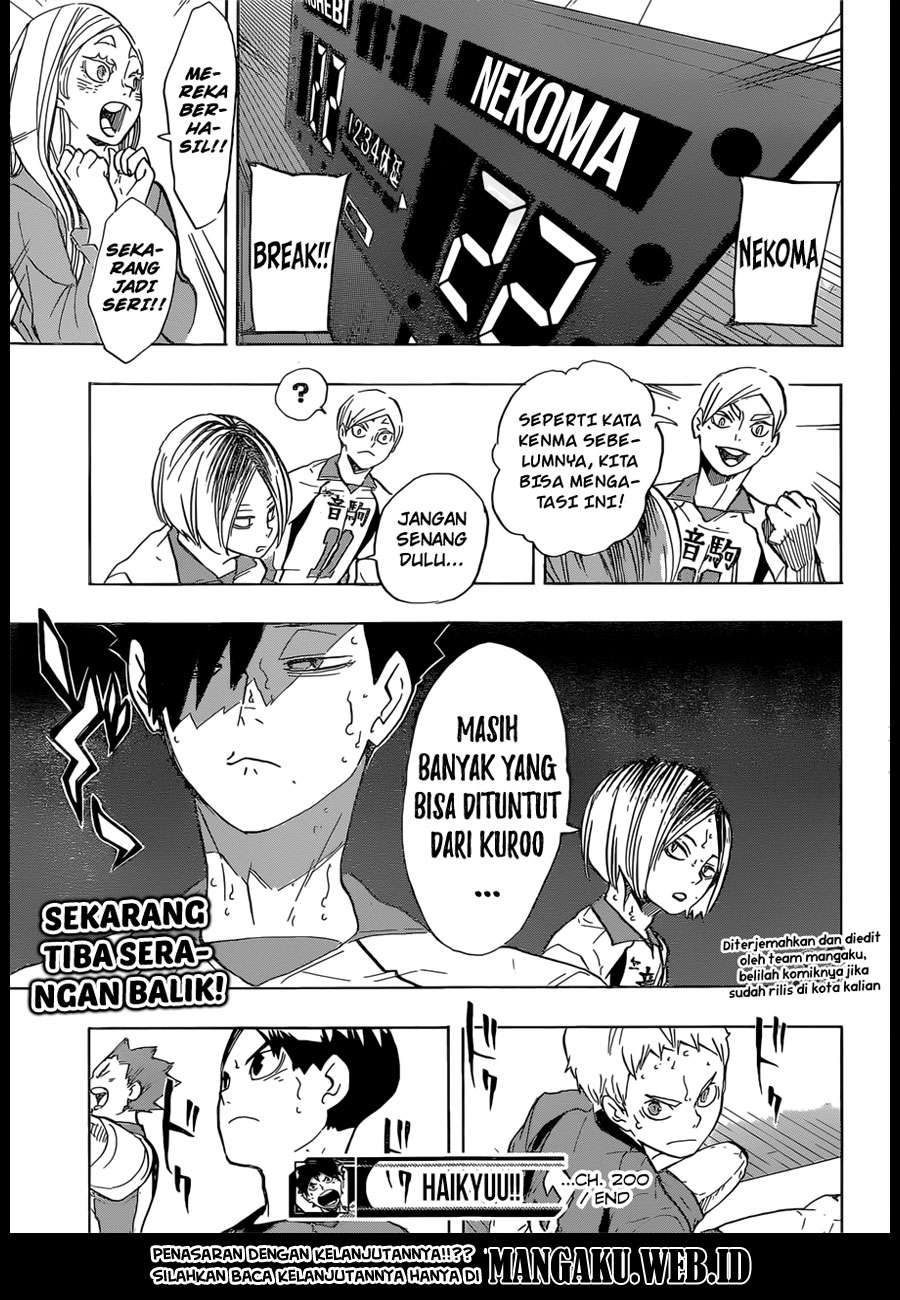 Haikyuu!! Chapter 200 19