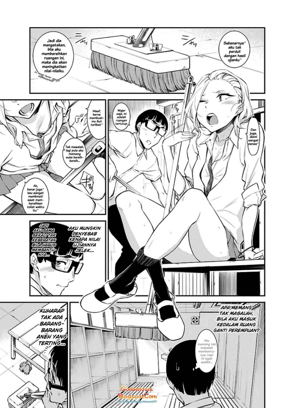 Yancha Gal no Anjou-san Chapter 15 Gambar 5