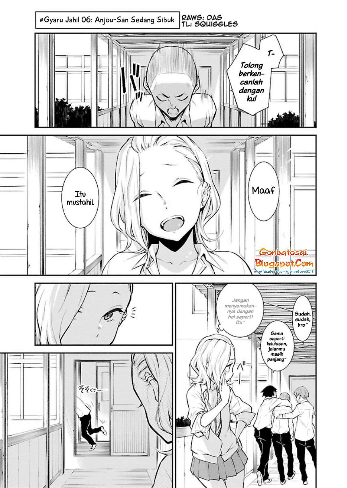 Baca Yancha Gal no Anjou-san Chapter 6 Gambar 2