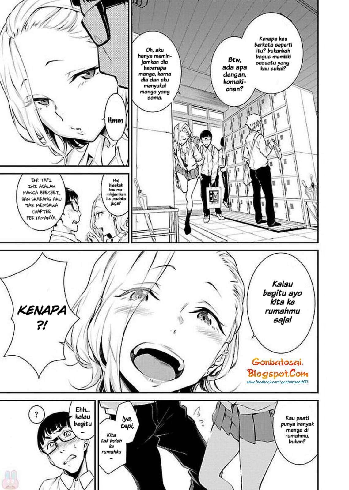 Yancha Gal no Anjou-san Chapter 4 Gambar 6