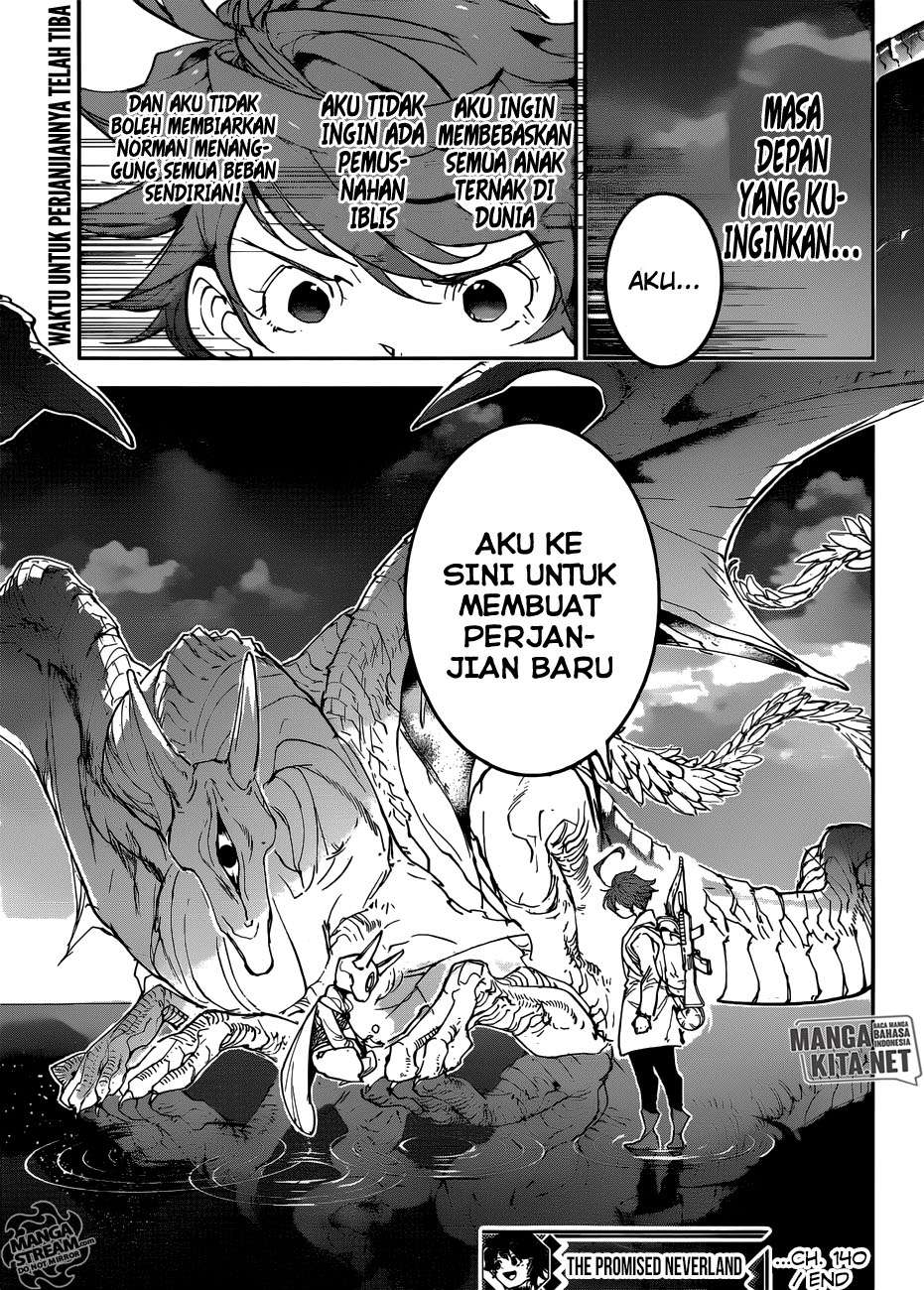 The Promised Neverland Chapter 140 Gambar 19