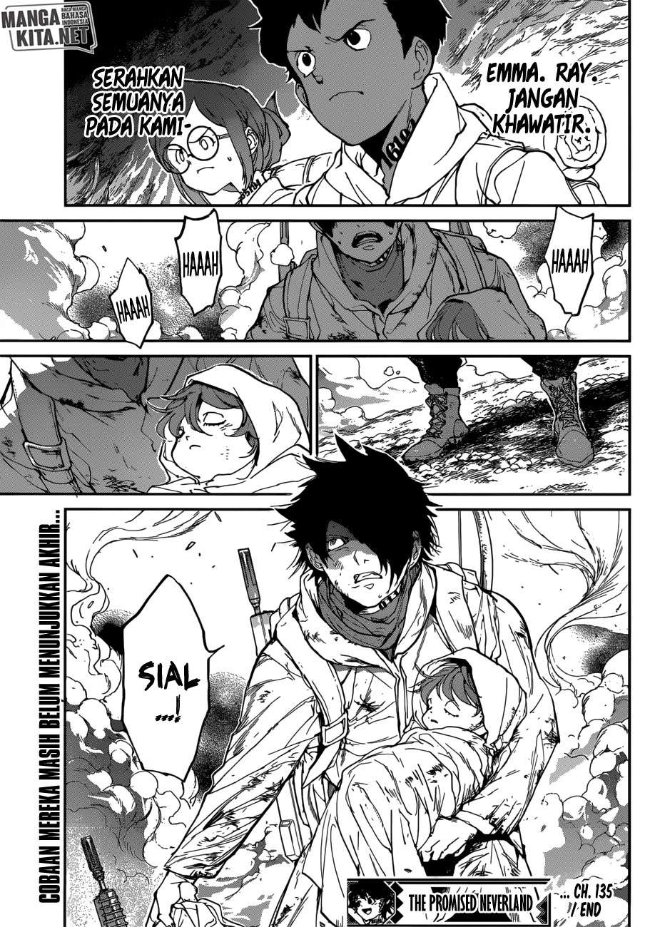 The Promised Neverland Chapter 135 Gambar 20