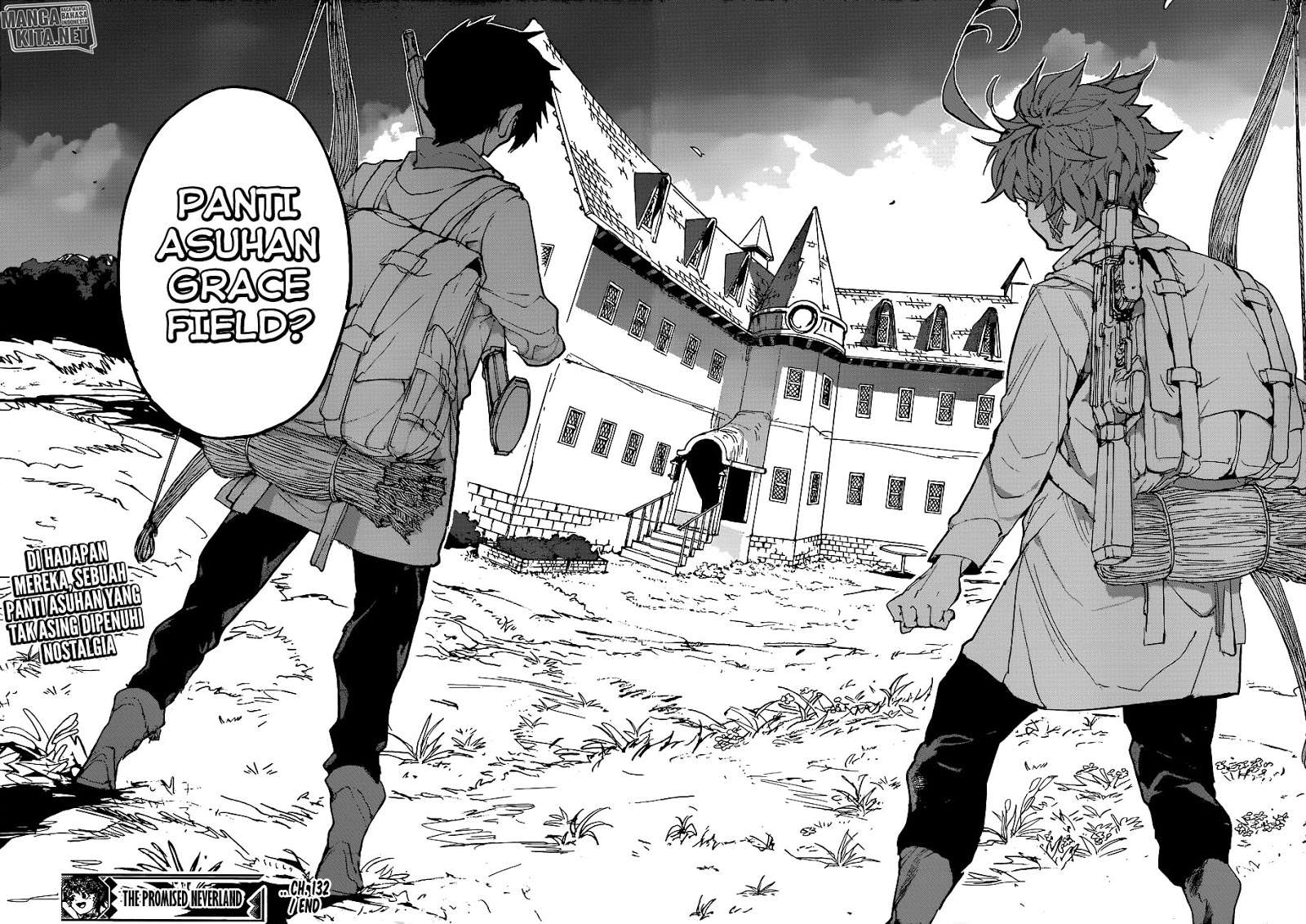 The Promised Neverland Chapter 132 Gambar 18