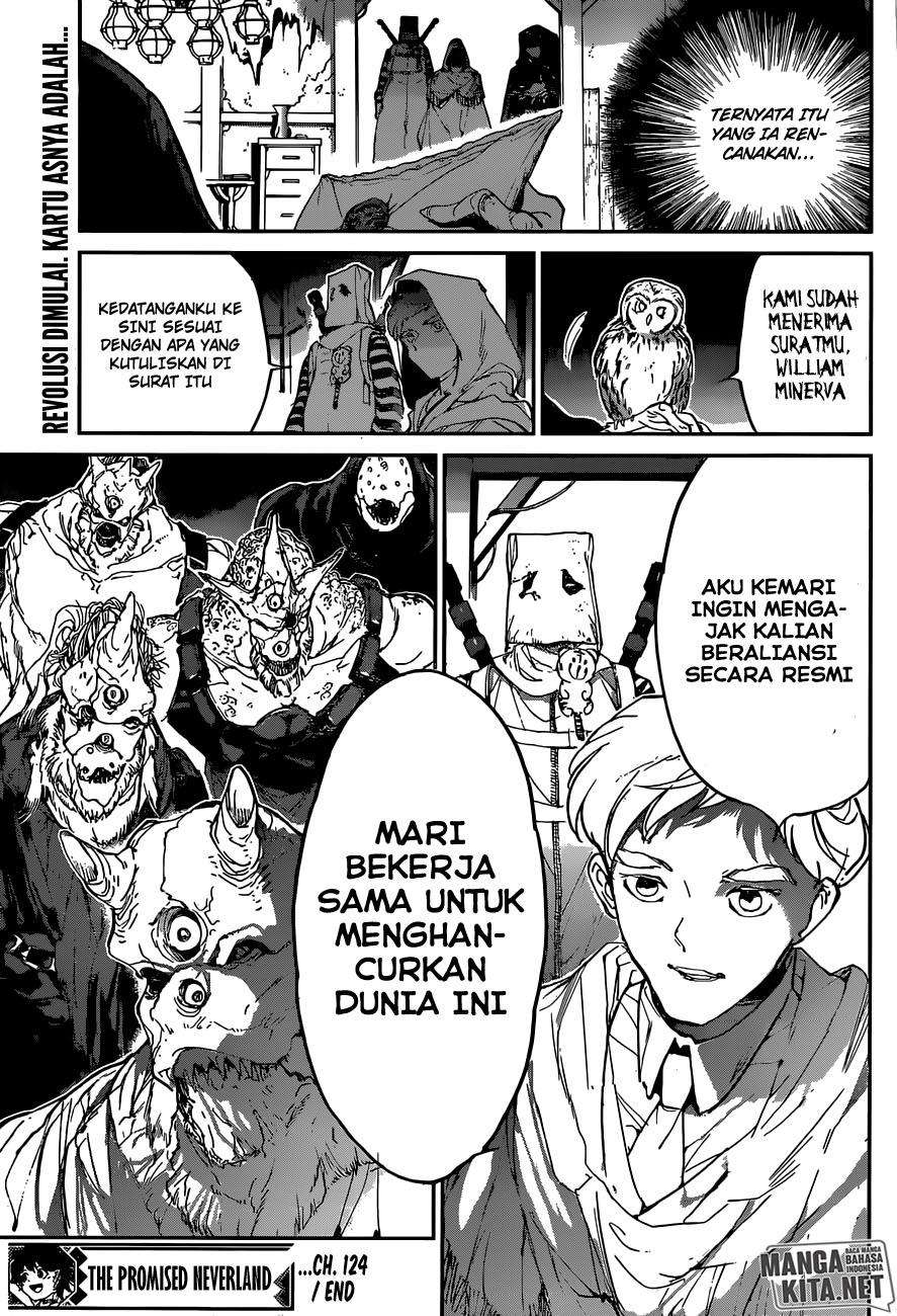 The Promised Neverland Chapter 124 Gambar 20