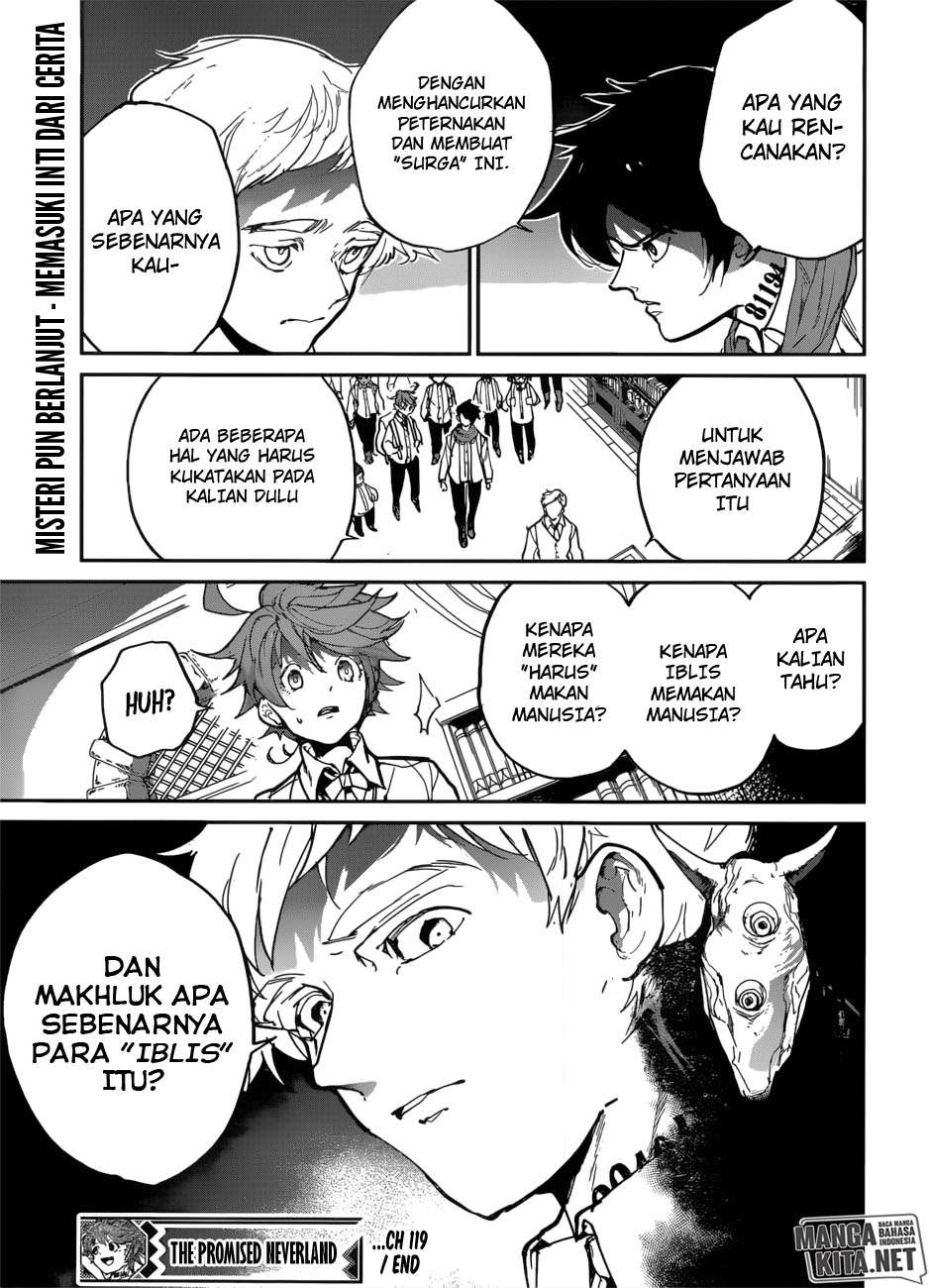 The Promised Neverland Chapter 119 Gambar 20