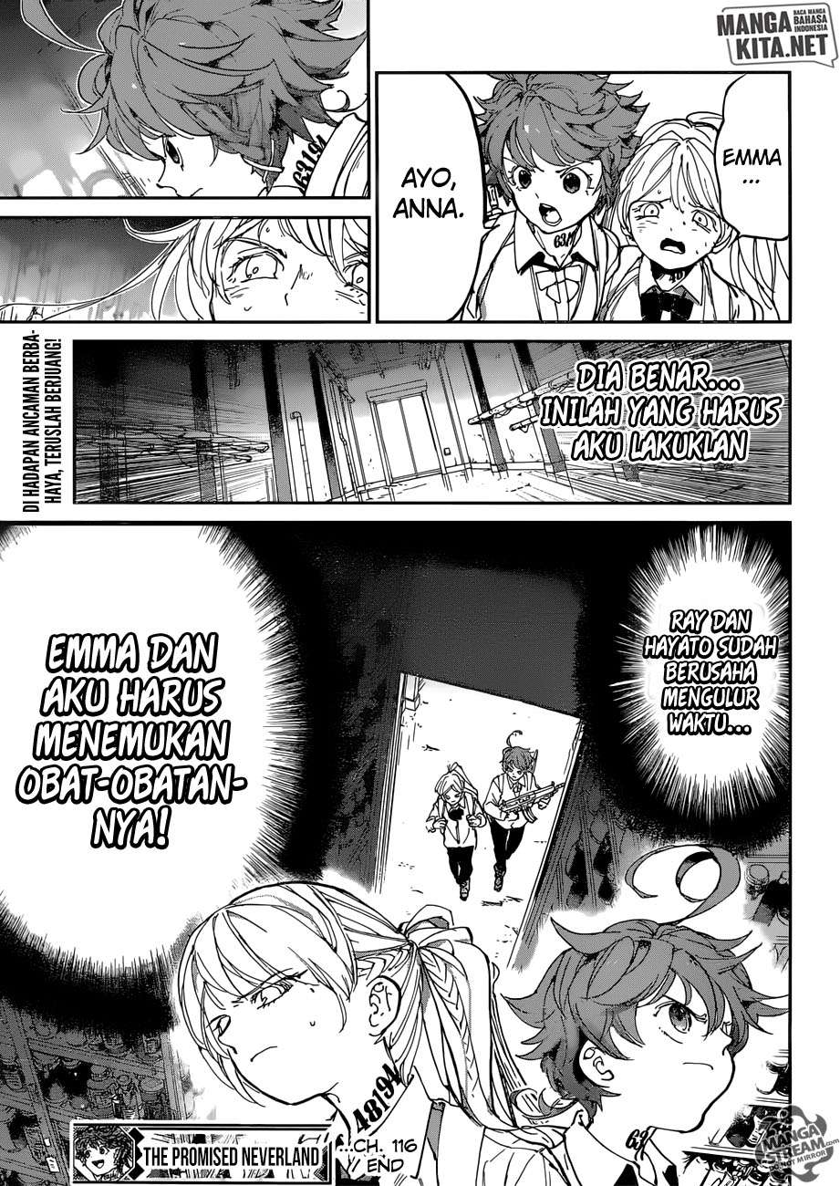 The Promised Neverland Chapter 116 Gambar 20