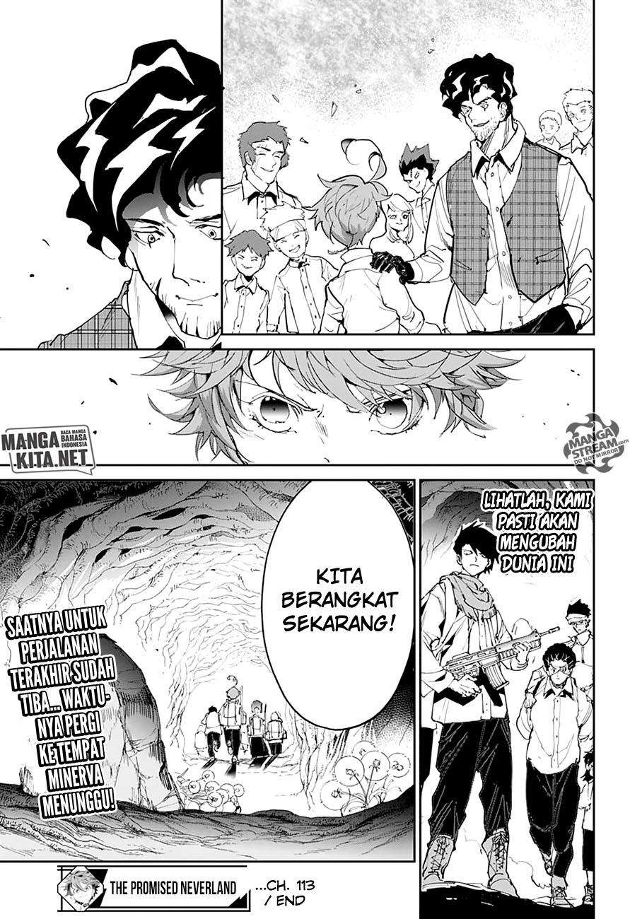 The Promised Neverland Chapter 113 Gambar 20