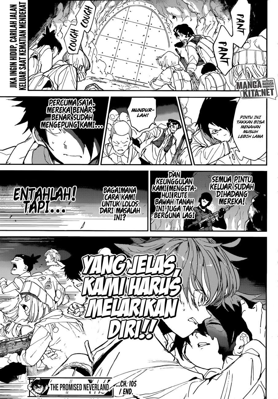 The Promised Neverland Chapter 105 Gambar 20