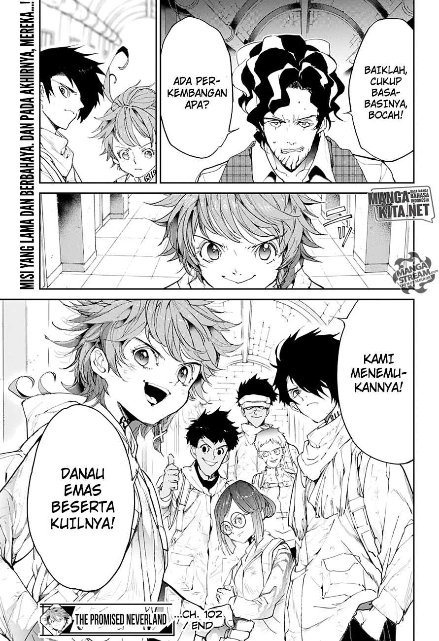 The Promised Neverland Chapter 102 Gambar 22