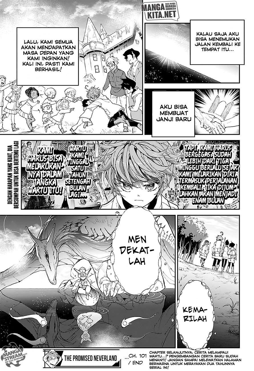 The Promised Neverland Chapter 101 Gambar 19