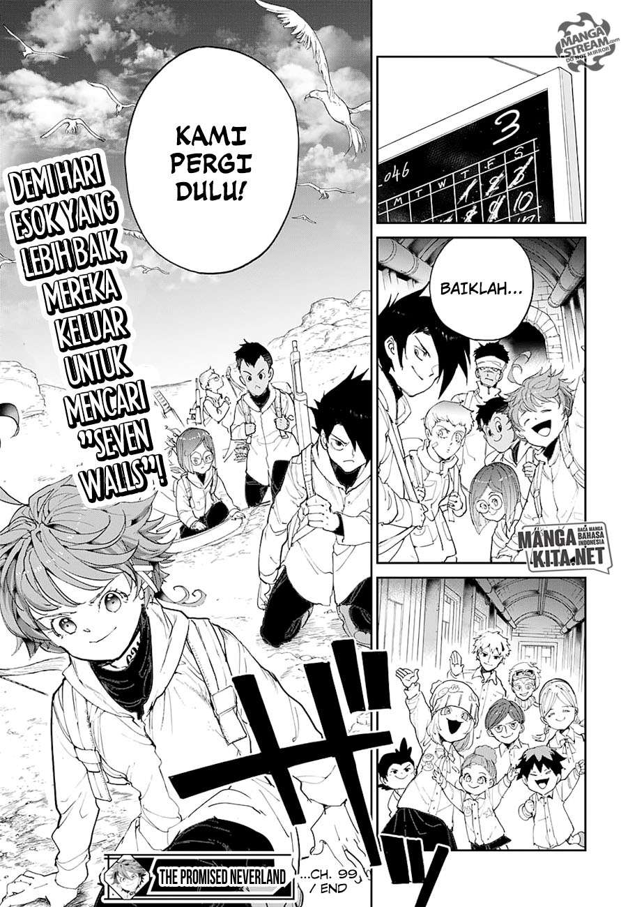 The Promised Neverland Chapter 99 Gambar 19