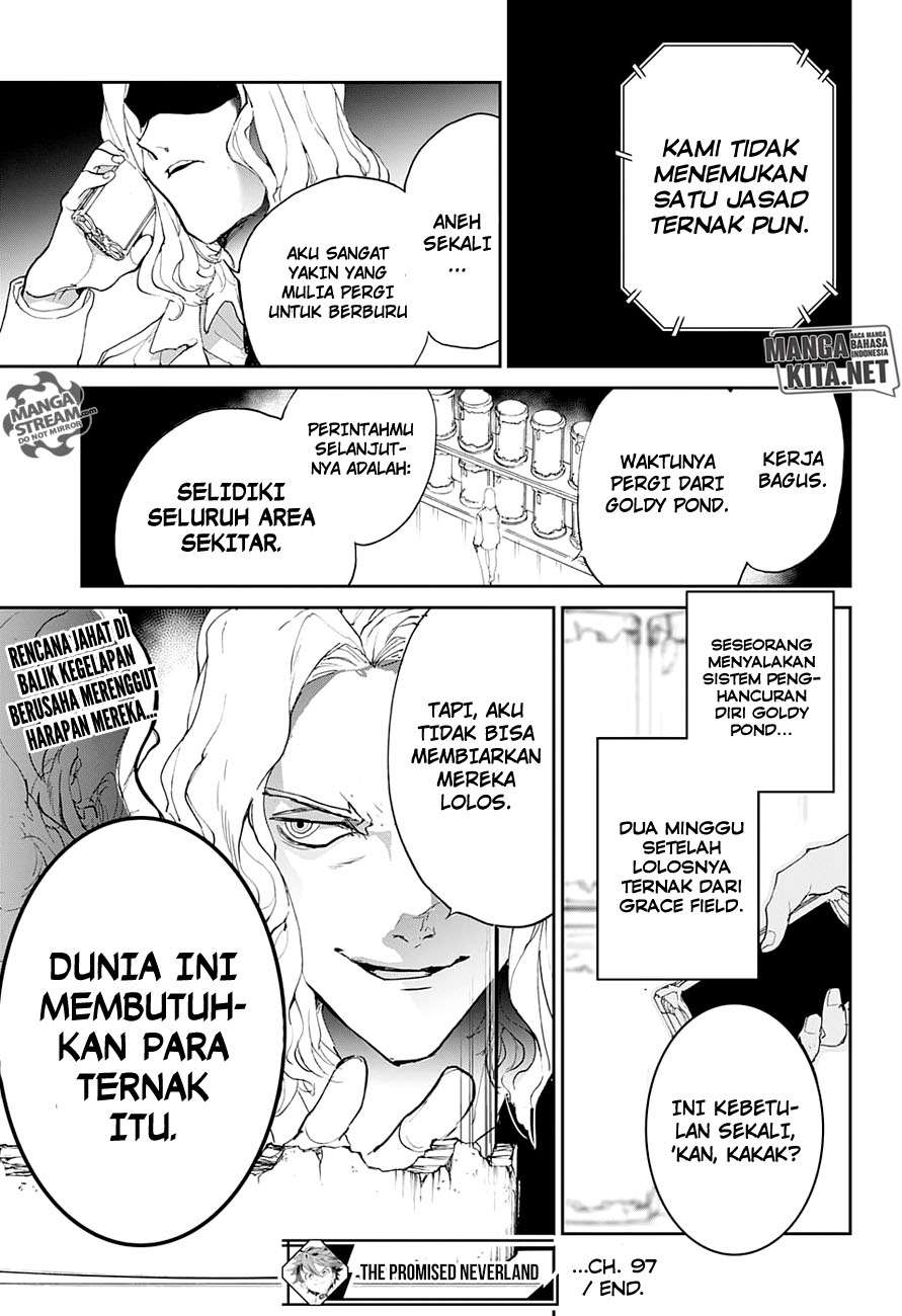 The Promised Neverland Chapter 97 Gambar 20