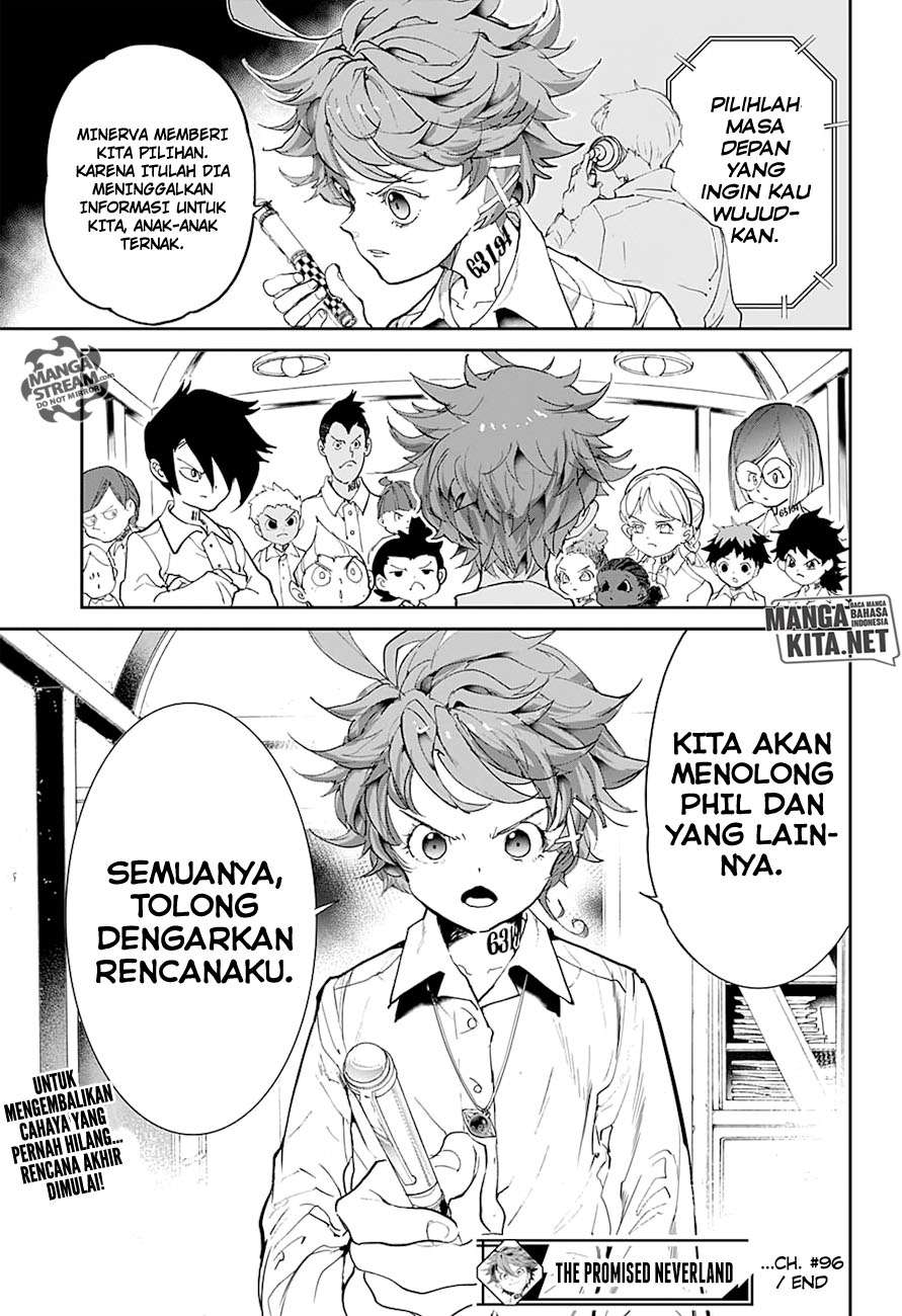 The Promised Neverland Chapter 96 Gambar 21
