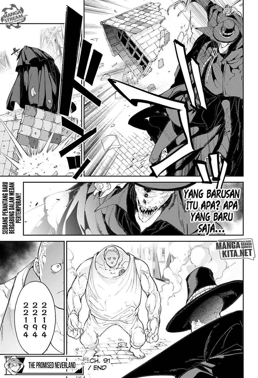 The Promised Neverland Chapter 91 Gambar 19