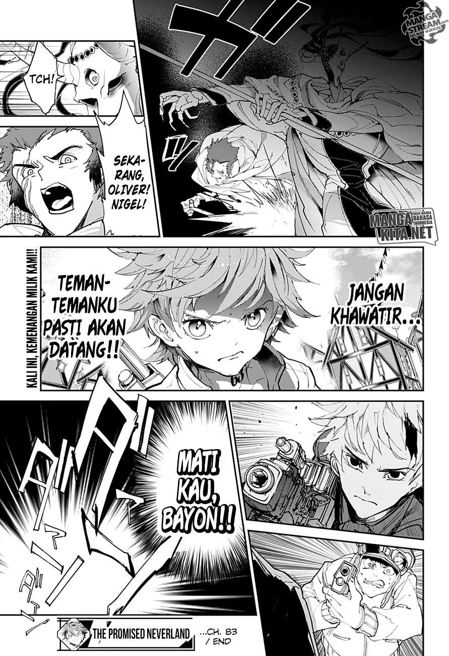 The Promised Neverland Chapter 83 Gambar 20