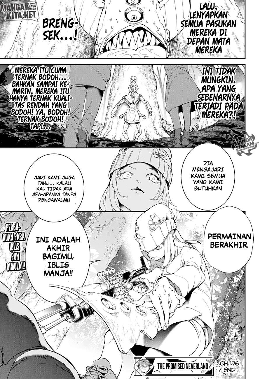 The Promised Neverland Chapter 77 Gambar 20
