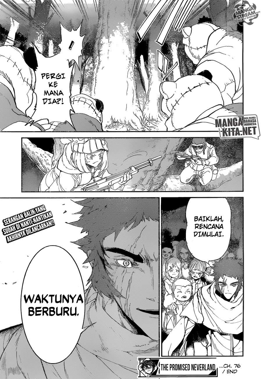 The Promised Neverland Chapter 76 Gambar 19