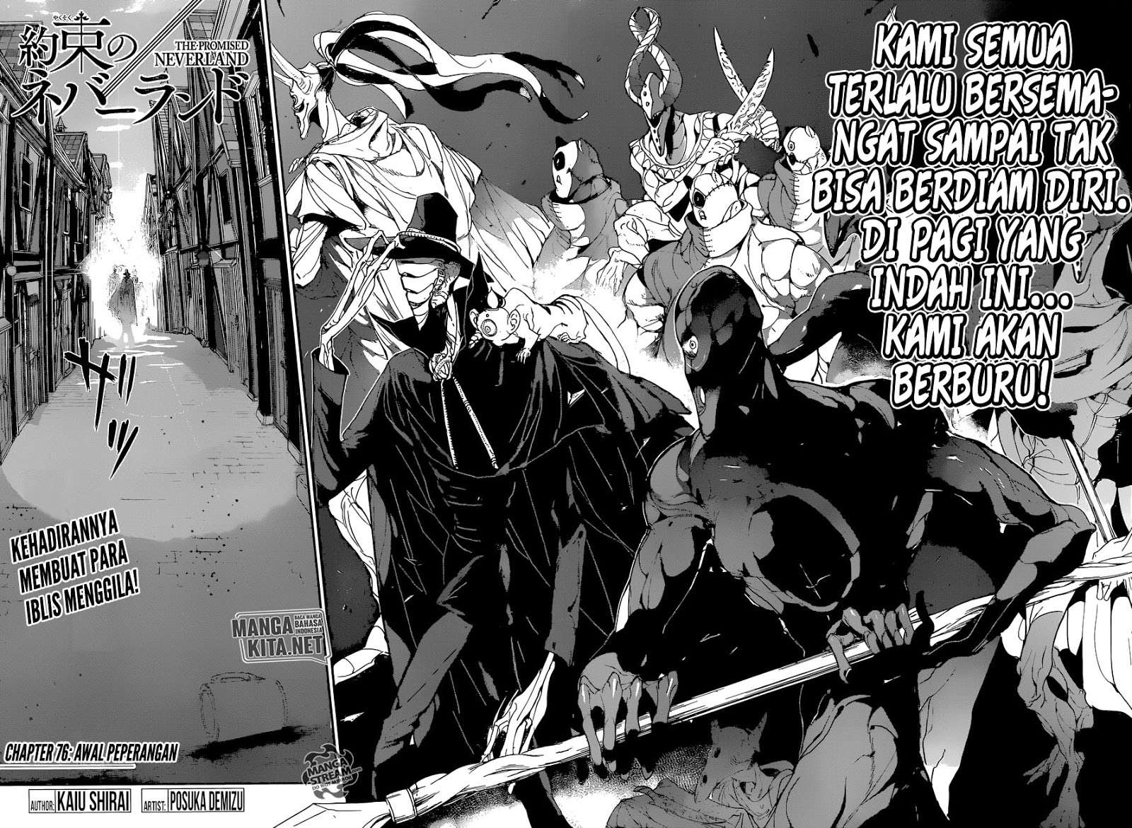 The Promised Neverland Chapter 76 Gambar 5