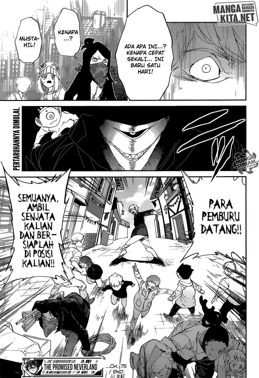 The Promised Neverland Chapter 75 Gambar 21